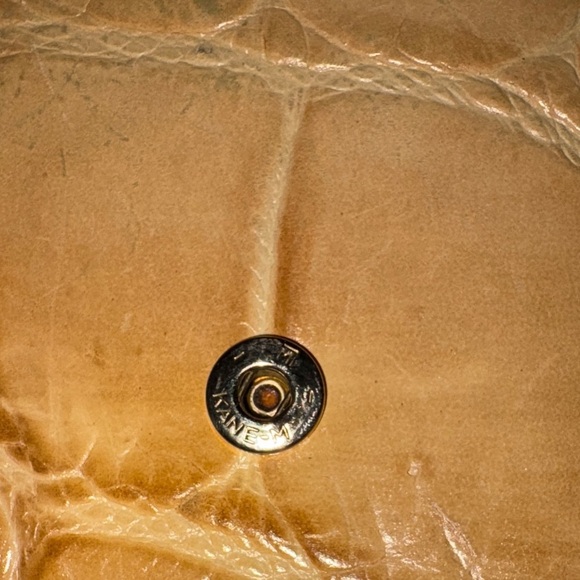 Dooney & Bourke Cream Crocodile Embossed Wallet - Picture 8 of 15